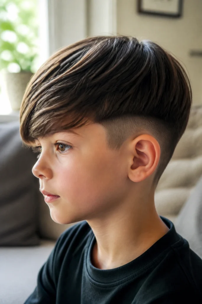 18 Undercut Bobs for Little Boys with Thick Hair