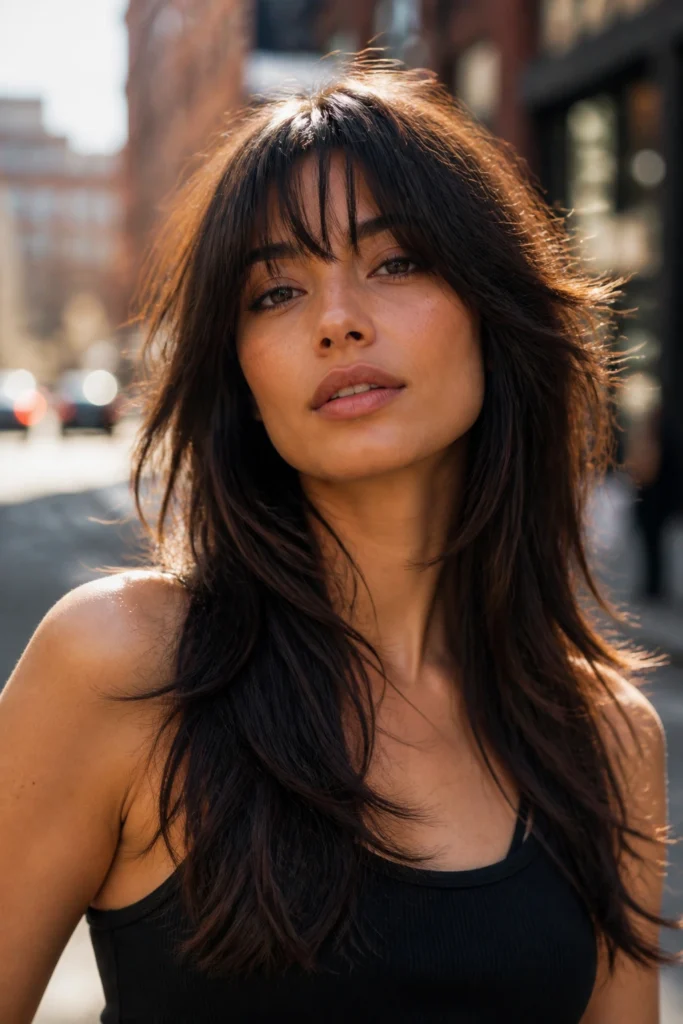 25 Long Textured Haircuts for Medium Skin Tones